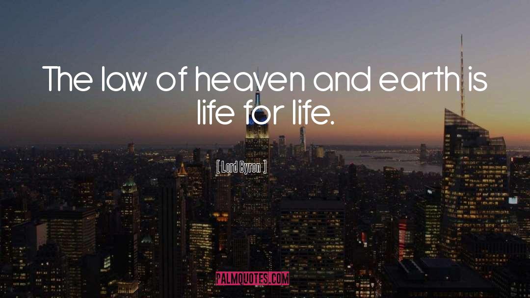 Heaven On Earth Sa quotes by Lord Byron