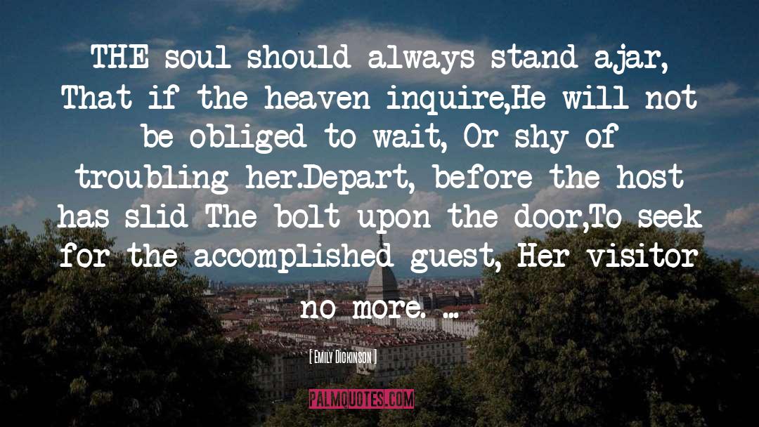 Heaven Or Hell quotes by Emily Dickinson