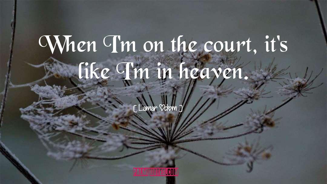 Heaven quotes by Lamar Odom