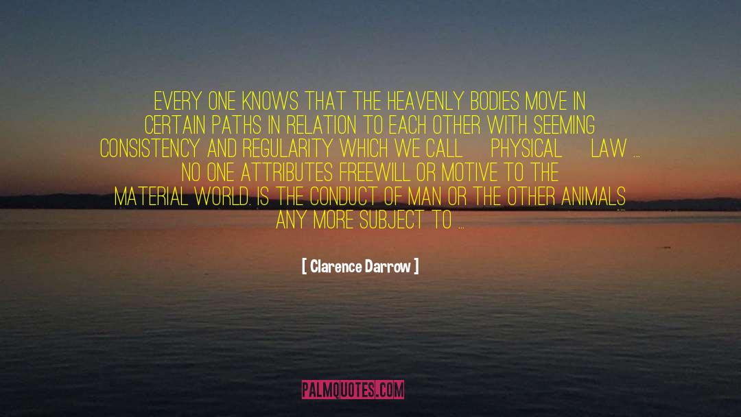 Heavenly Bodies quotes by Clarence Darrow