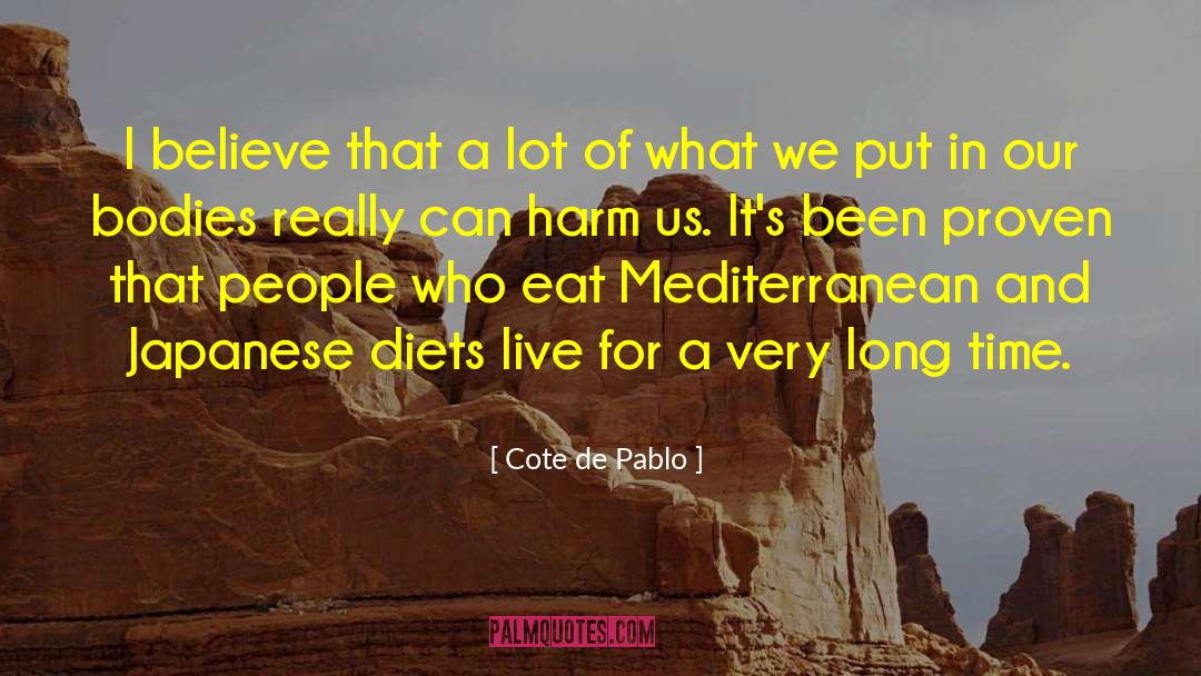 Heavenly Bodies quotes by Cote De Pablo