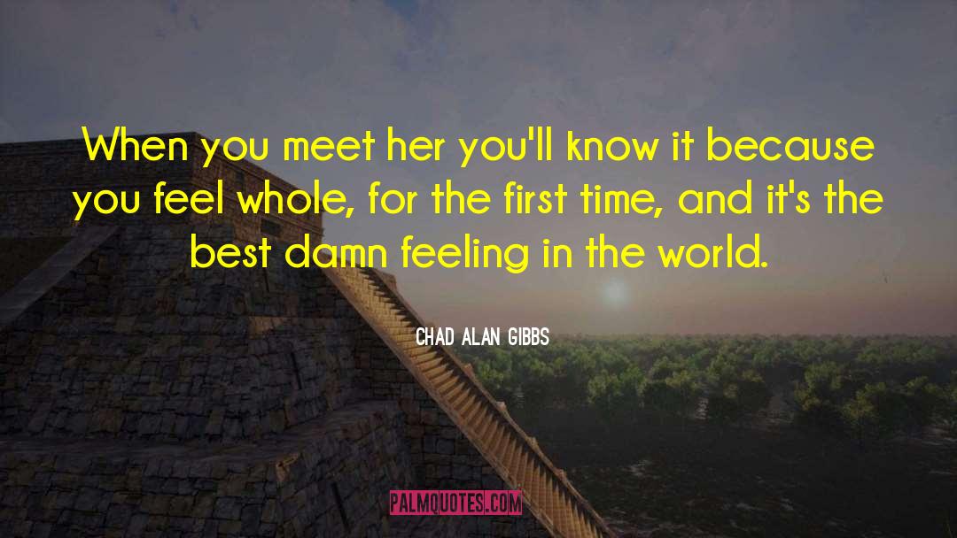 Heavenly Love quotes by Chad Alan Gibbs