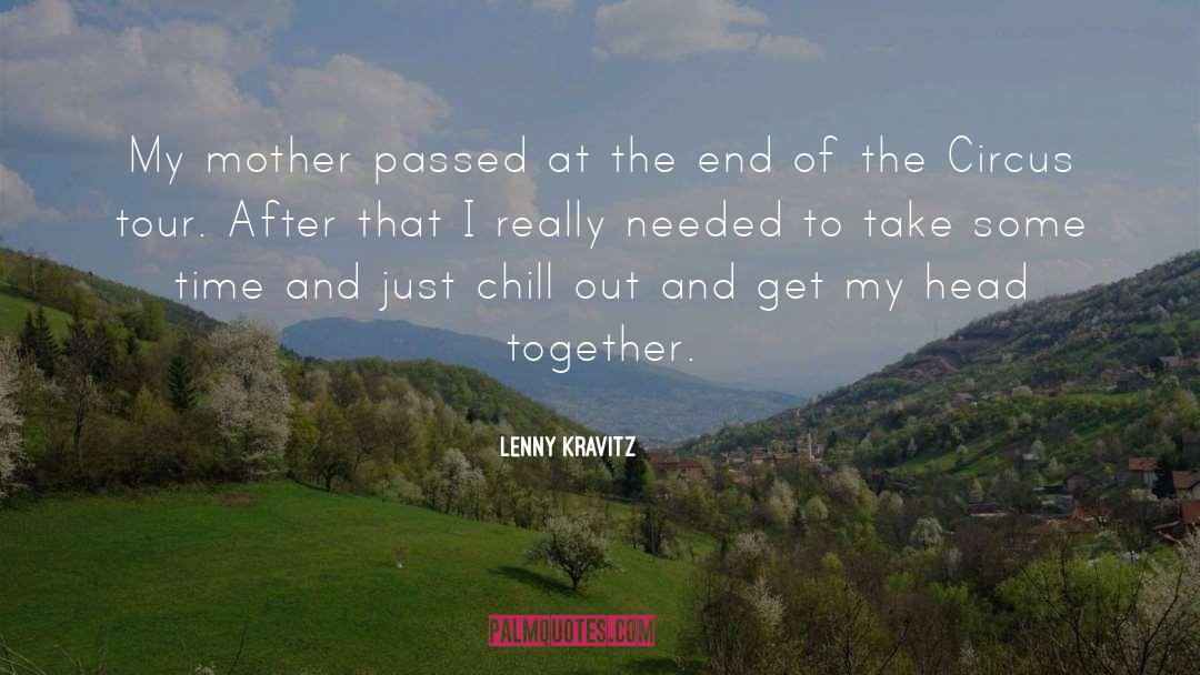 Heavenly Mother quotes by Lenny Kravitz