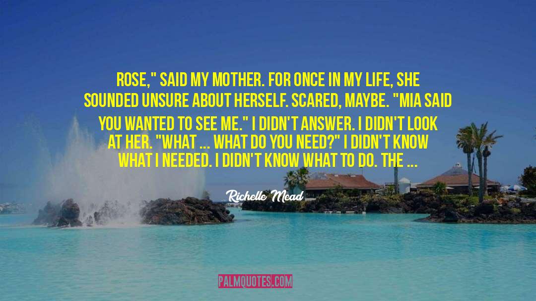 Heavenly Mother quotes by Richelle Mead