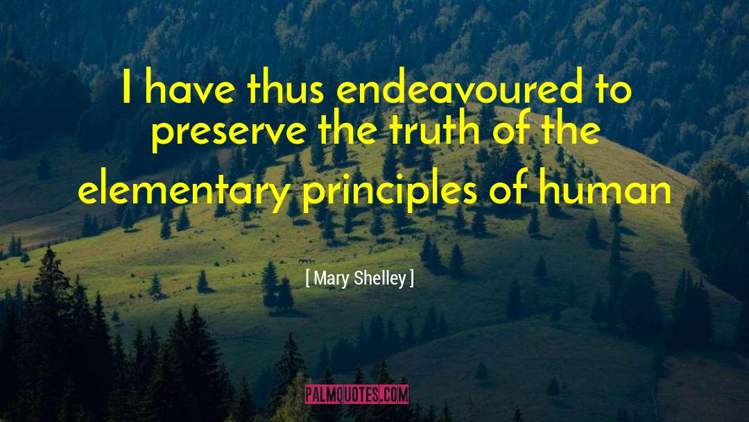 Heavenly Principles quotes by Mary Shelley