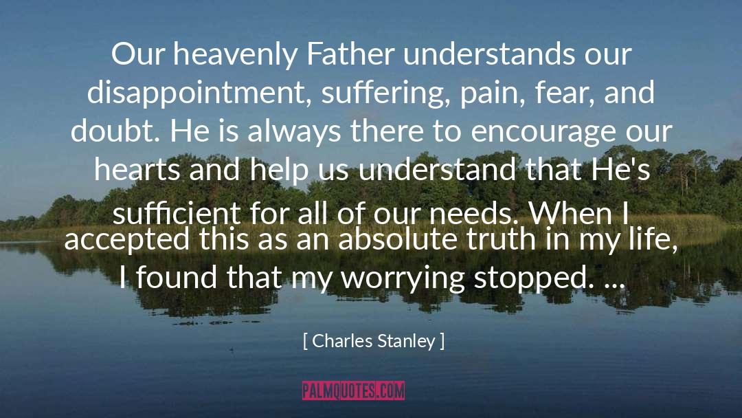 Heavenly quotes by Charles Stanley