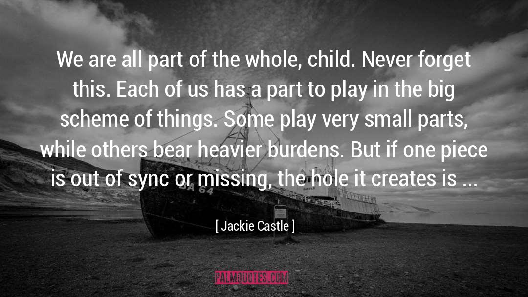 Heavier quotes by Jackie Castle