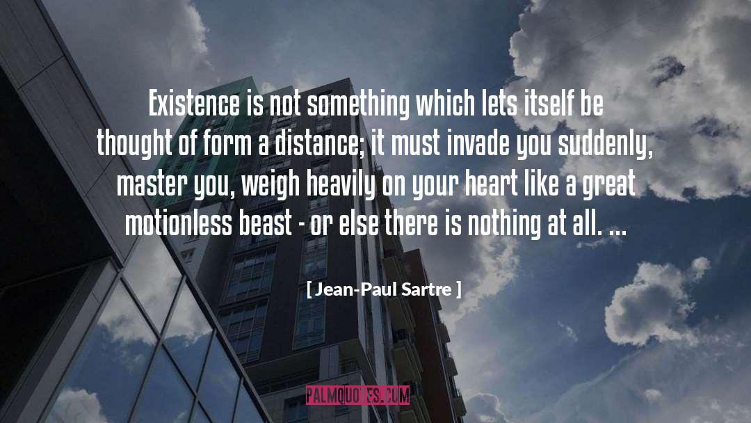 Heavily quotes by Jean-Paul Sartre