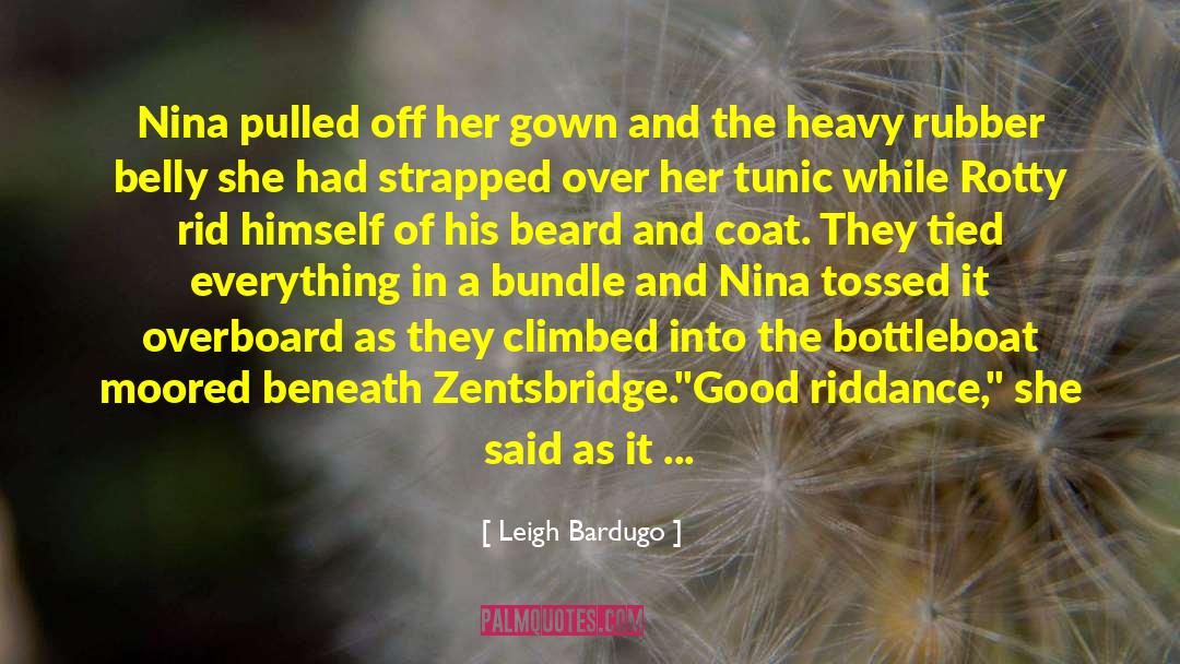 Heavy Coat Free quotes by Leigh Bardugo