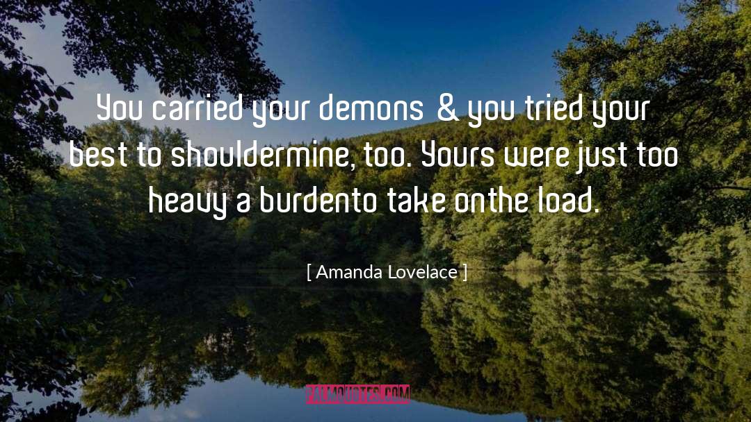 Heavy Eyelids quotes by Amanda Lovelace