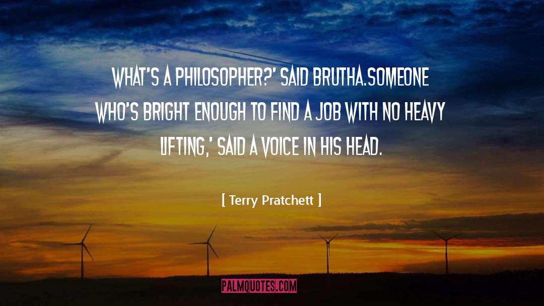 Heavy Lifting quotes by Terry Pratchett