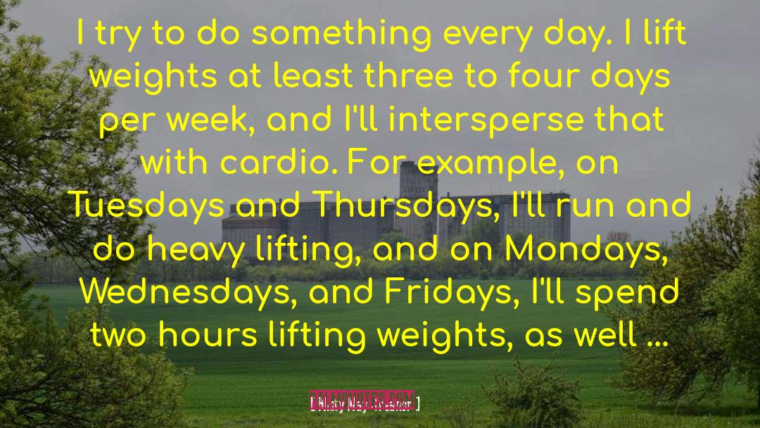 Heavy Lifting quotes by Misty May-Treanor
