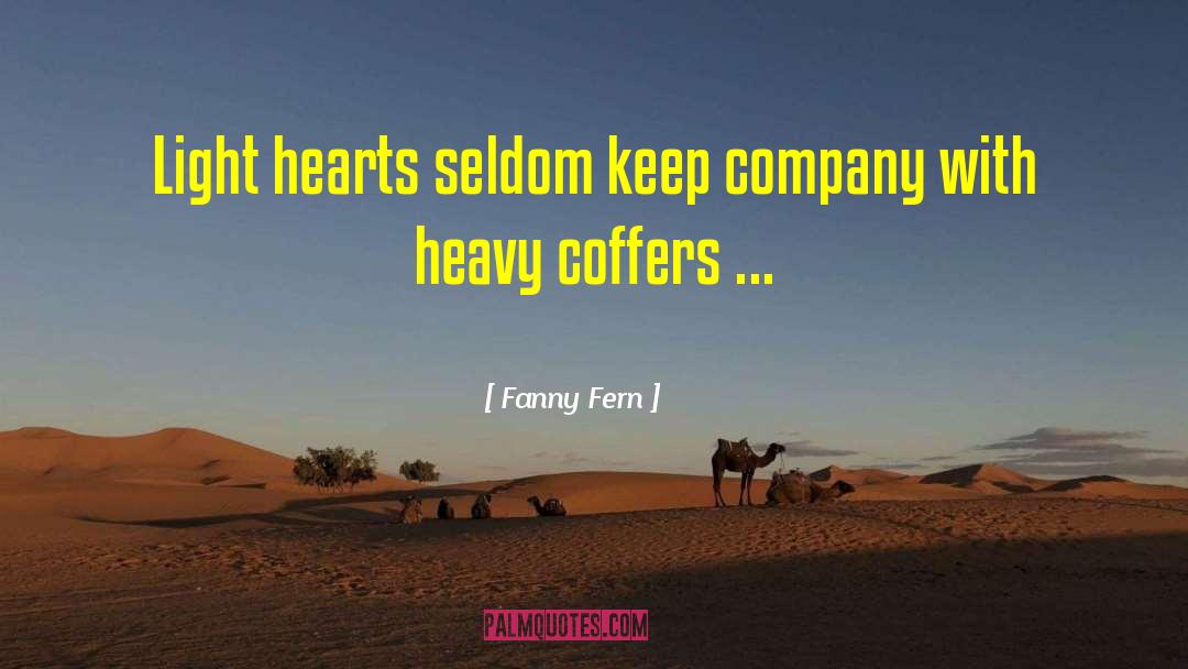 Heavy Machinery quotes by Fanny Fern