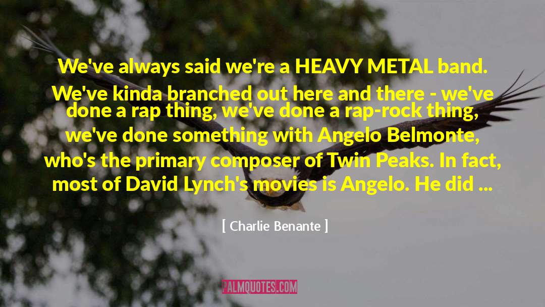 Heavy Metal Music quotes by Charlie Benante