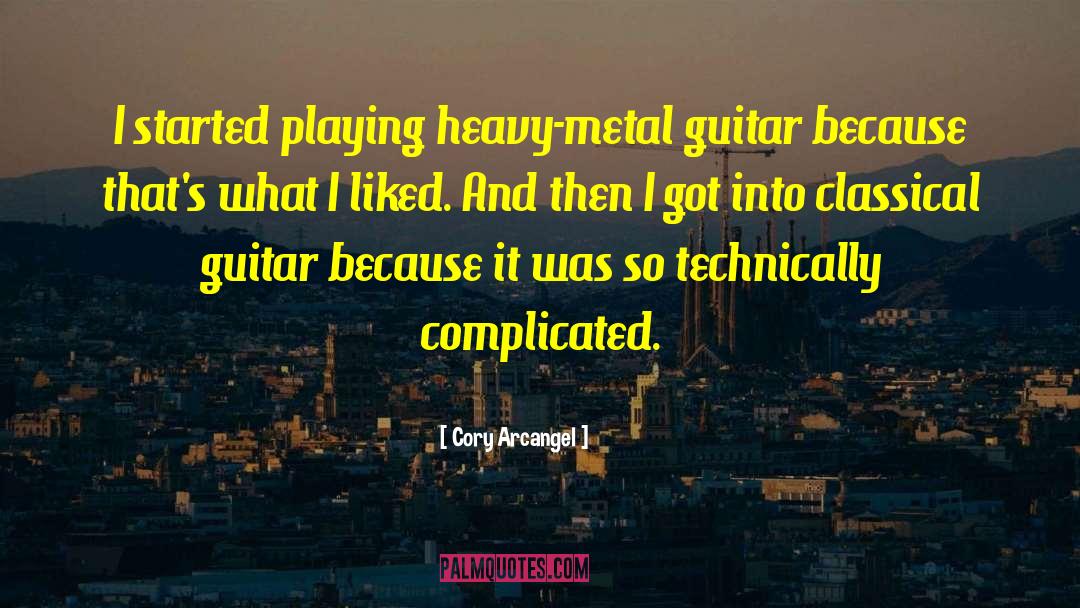 Heavy Metal quotes by Cory Arcangel