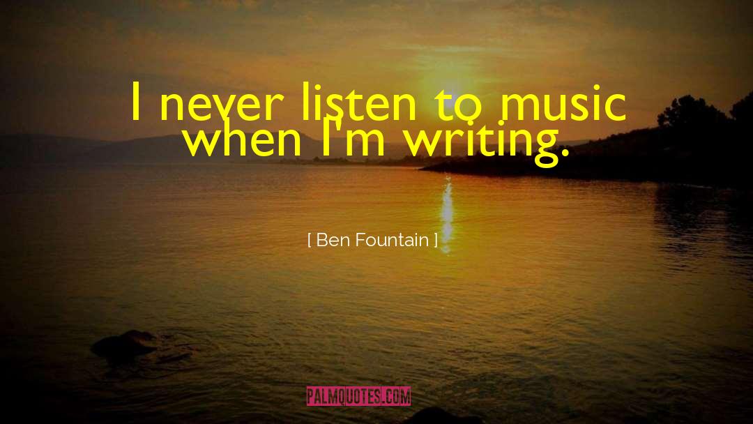 Heavy Music quotes by Ben Fountain