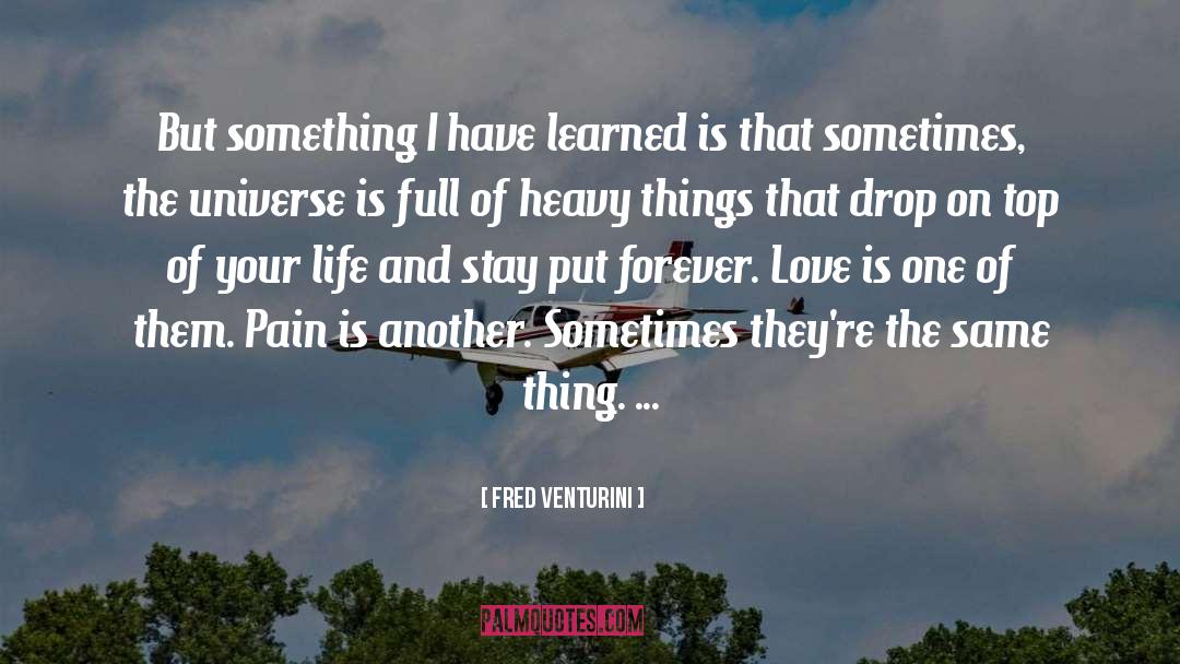 Heavy Things quotes by Fred Venturini