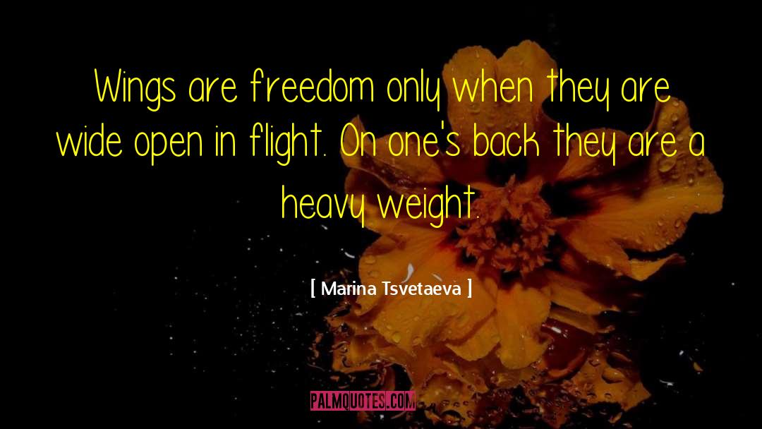 Heavy Weights quotes by Marina Tsvetaeva