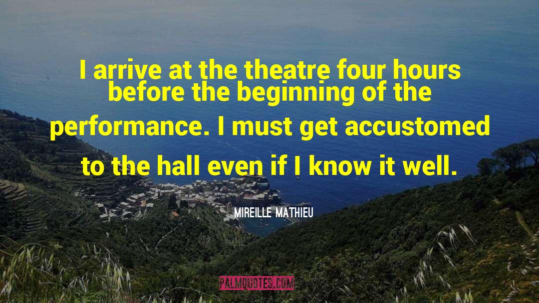 Hebbel Theatre quotes by Mireille Mathieu