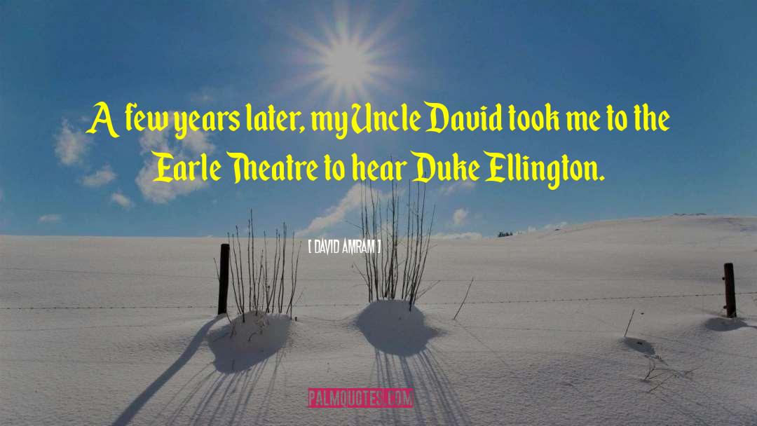 Hebbel Theatre quotes by David Amram