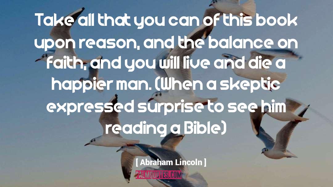 Hebrew Bible quotes by Abraham Lincoln