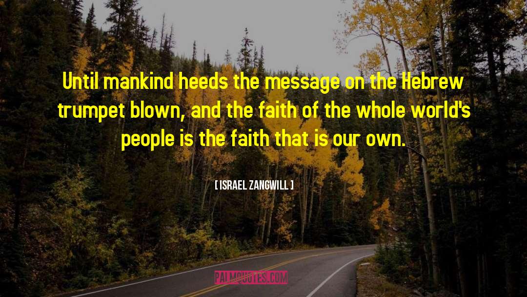 Hebrew Commentary quotes by Israel Zangwill