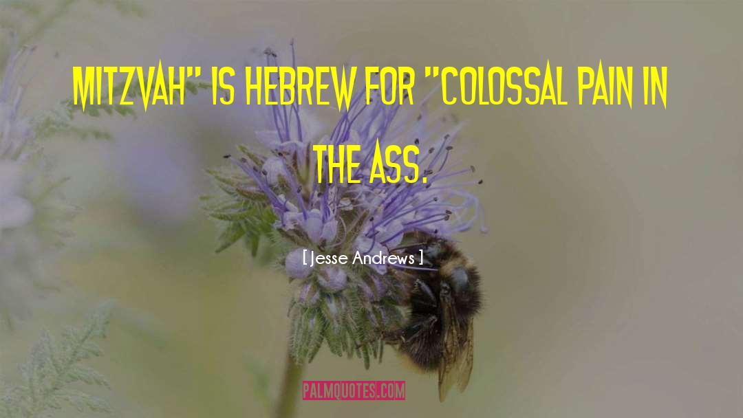 Hebrew Language quotes by Jesse Andrews