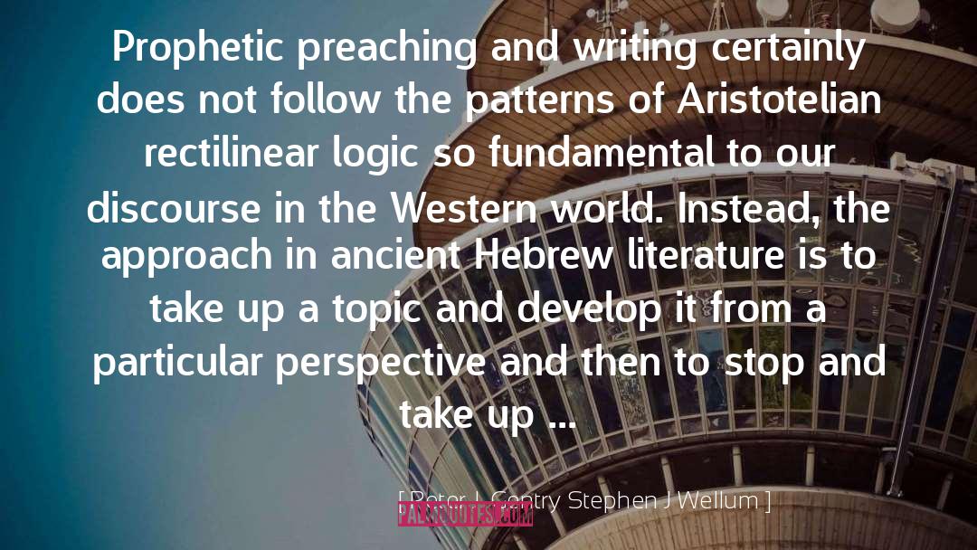 Hebrew quotes by Peter J. Gentry Stephen J Wellum