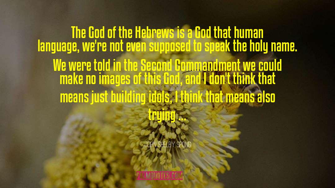 Hebrews quotes by John Shelby Spong