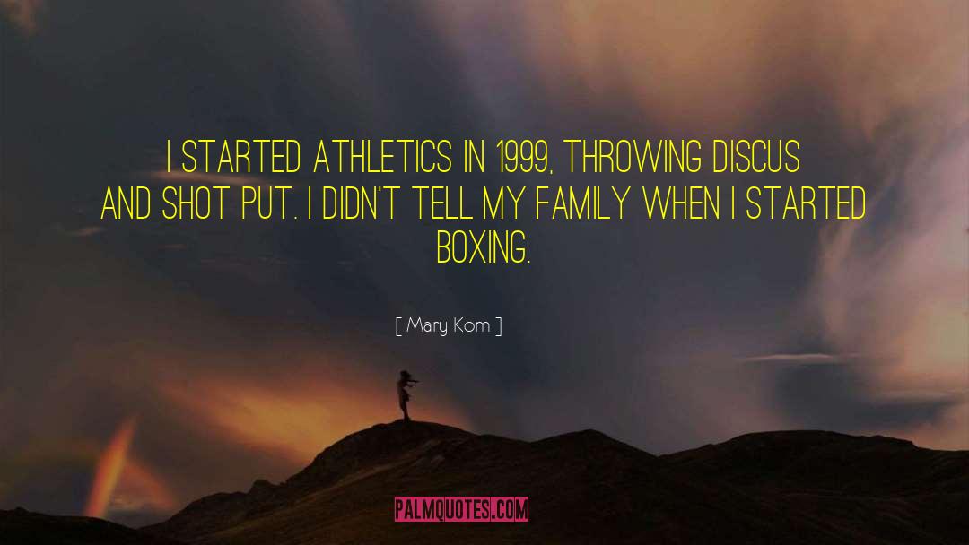 Heckel Discus quotes by Mary Kom