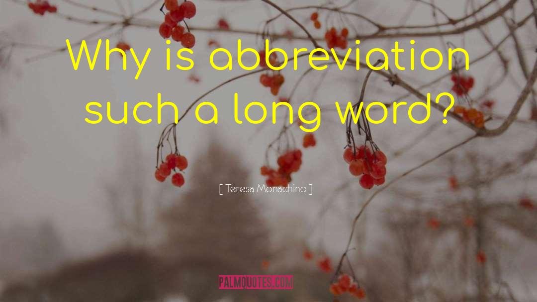 Hectares Abbreviation quotes by Teresa Monachino