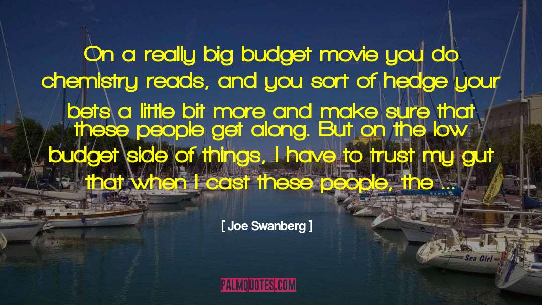 Hedge quotes by Joe Swanberg