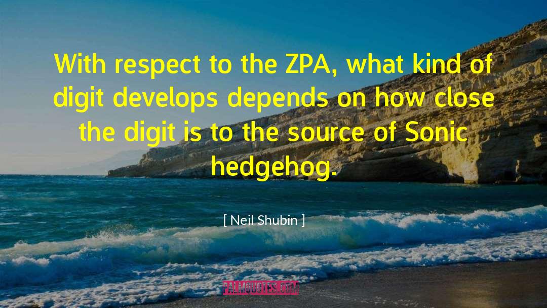 Hedgehog quotes by Neil Shubin