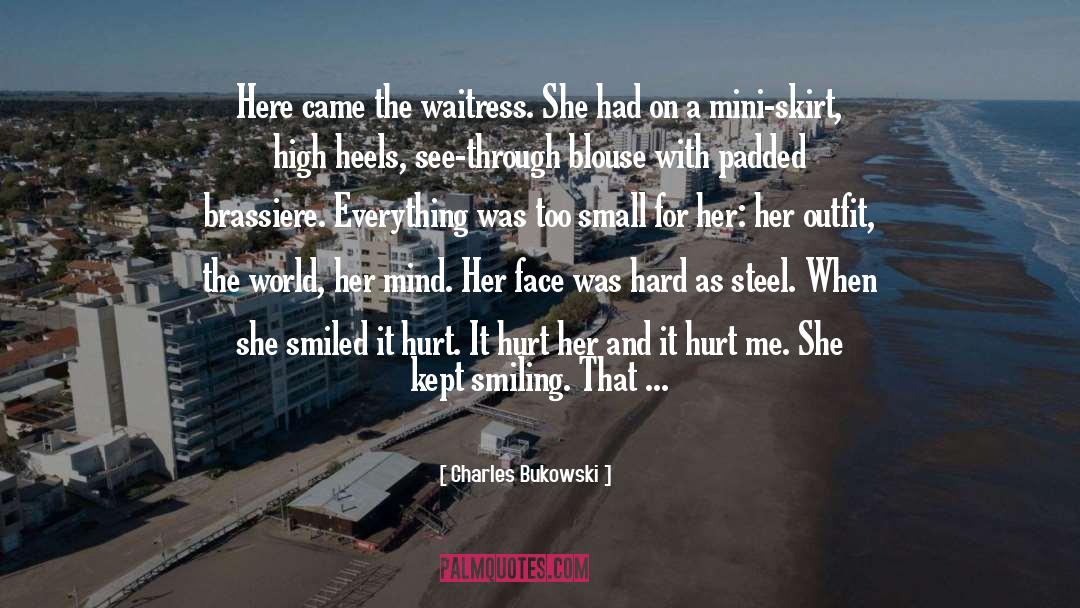 Heels And Cleats quotes by Charles Bukowski