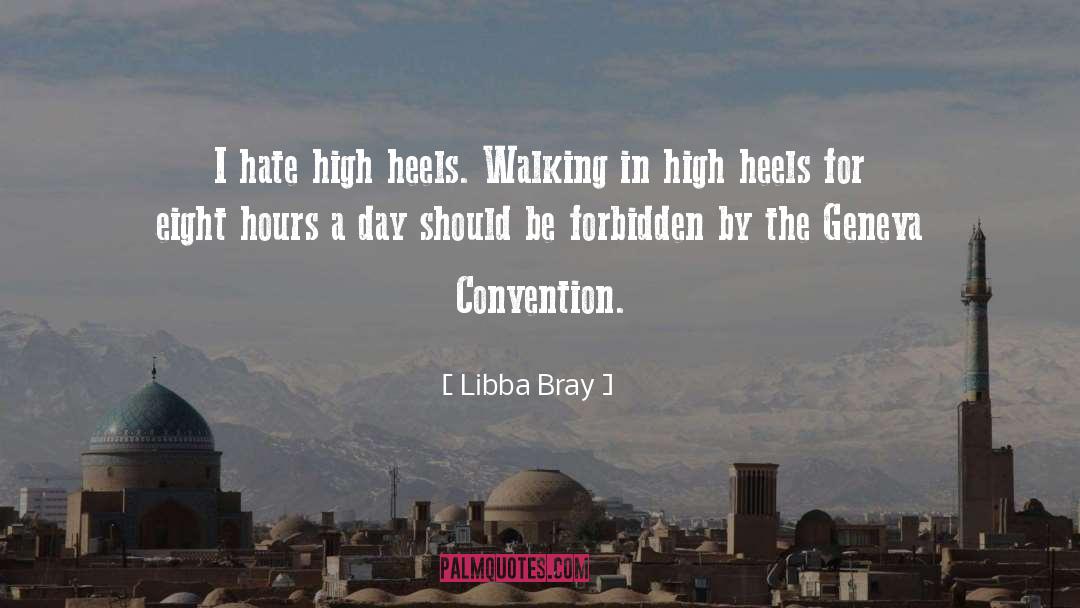Heels Status quotes by Libba Bray