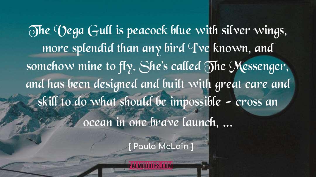 Heermans Gull quotes by Paula McLain