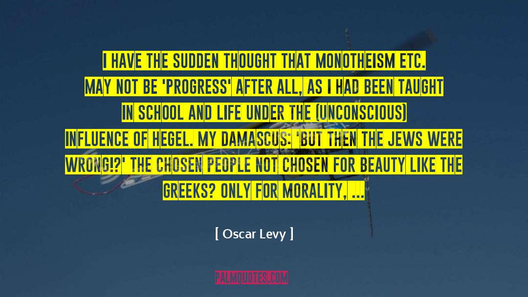 Hegel quotes by Oscar Levy