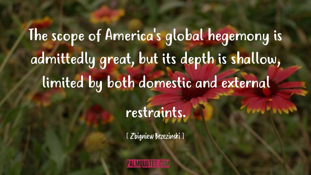 Hegemony quotes by Zbigniew Brzezinski