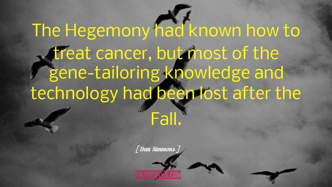 Hegemony quotes by Dan Simmons