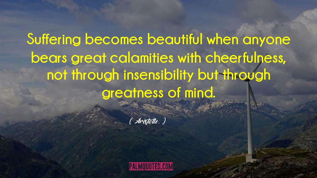 Height Of Greatness quotes by Aristotle.