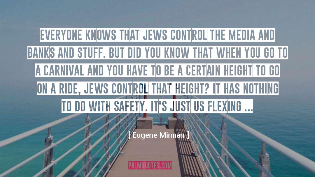 Height quotes by Eugene Mirman