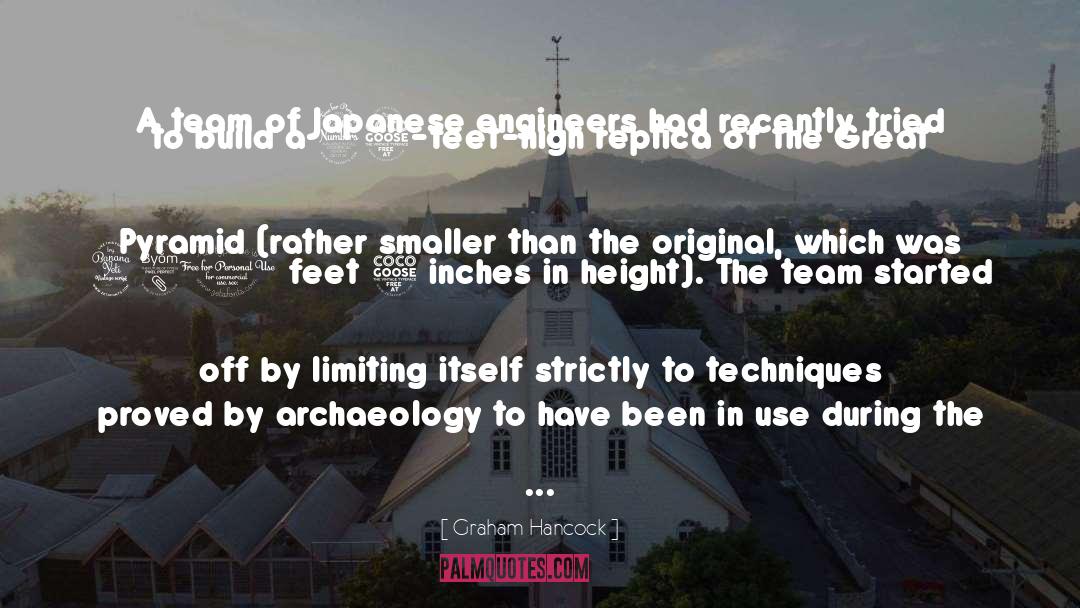 Height quotes by Graham Hancock