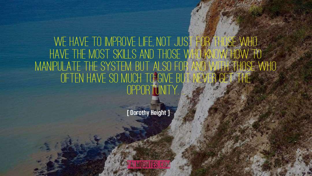 Height Requirement quotes by Dorothy Height