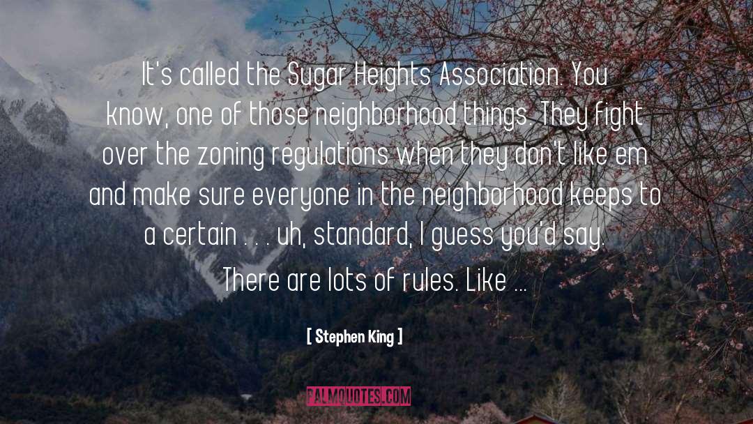 Heights quotes by Stephen King