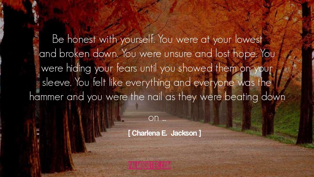 Heimlich Maneuver quotes by Charlena E.  Jackson