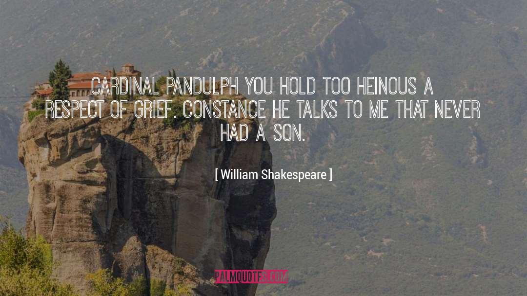 Heinous quotes by William Shakespeare