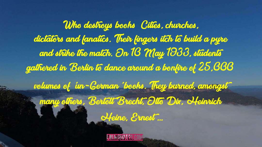 Heinrich Heine quotes by Linda Grant
