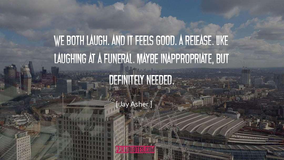 Heintz Funeral quotes by Jay Asher