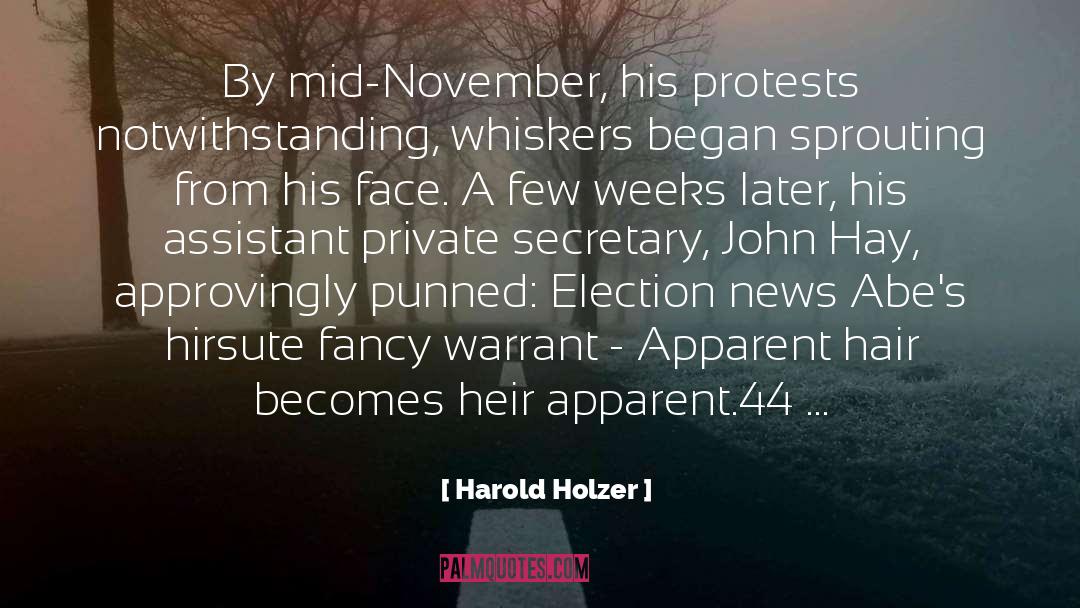 Heir Apparent quotes by Harold Holzer