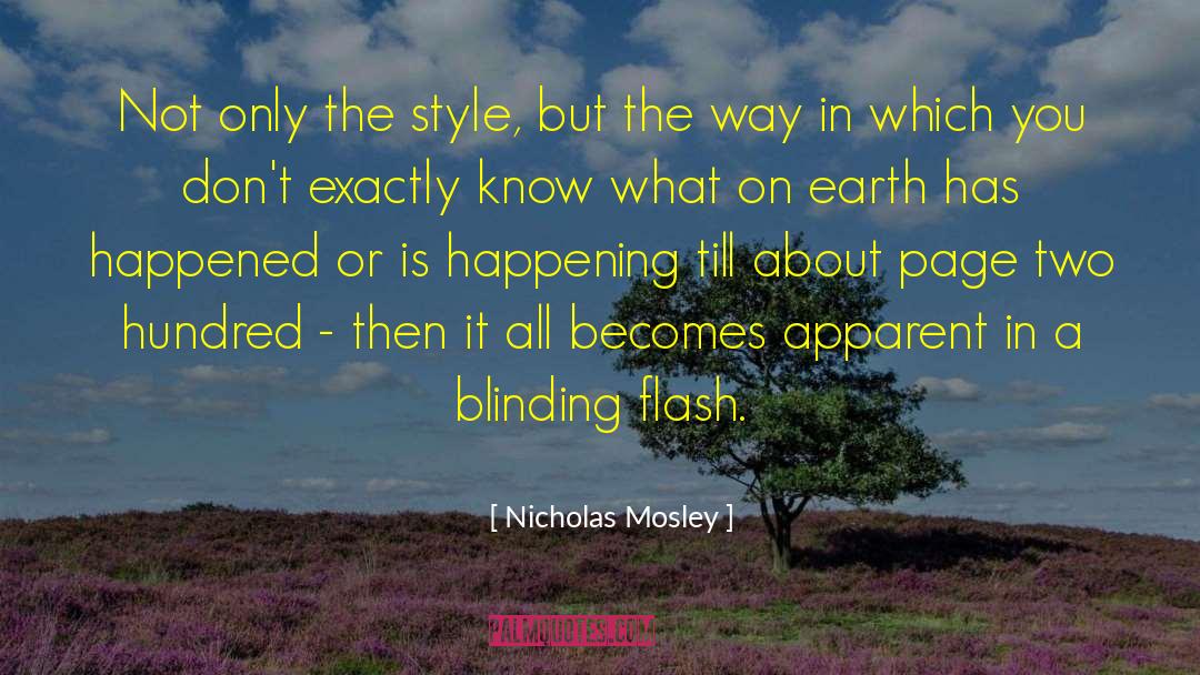 Heir Apparent quotes by Nicholas Mosley